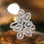 14K GOLD 0.7 CT NATURAL H DIAMOND RING