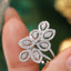 14K GOLD 0.7 CT NATURAL H DIAMOND RING