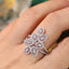 14K GOLD 0.7 CT NATURAL H DIAMOND RING