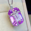 14k Gold 25.75 Ct Natural Kunzite & Diamond Pendant( Without Chain )