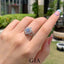 GIA CERTIFIED 14K GOLD 1.99 CTW NATURAL BLUE DIAMOND & DIAMOND RING