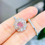 GIA CERTIFIED 14K GOLD 1.53 CT NATURAL PINK DIAMOND & DIAMOND RING/PENDANT