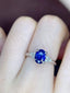PT900 1.75 CTW HEATED SAPPHIRE & DIAMOND RING