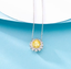 14K White Gold 1.76 CTW Natural Yellow Diamond & Diamond Necklace