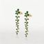 14K Yellow Gold 0.35 CTW Natural Emerald Earrings