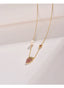 PLATINUM NATURAL RUBY & TSAVORITE & PEARL & DIAMOND STRAWBERRY NECKLACE 45CM(Customized item)