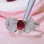 14K GOLD 1.02 CTW NATURAL RUBY & DIAMOND RING