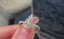 14K GOLD 0.73 CTW NATURAL PINK DIAMOND & DIAMOND RING