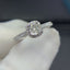 14K GOLD 0.51 CT NATURAL G DIAMOND RING