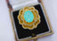 14K GOLD 3.29 CTW NATURAL PARAIBA TOURMALINE & DIAMOND RING