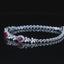 14K GOLD 1.76 CTW NATURAL RUBY & DIAMOND BRACELET