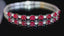 14K GOLD 5.67 CTW NATURAL RUBY & DIAMOND BRACELET