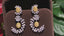 14K GOLD 4.23 CTW NATURAL YELLOW DIAMOND & DIAMOND EARRINGS