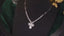 14K GOLD 1.1 CT NATURAL H DIAMOND NECKLACE