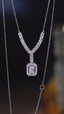 14K GOLD 0.70 CT NATURAL H DIAMOND NECKLACE