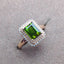 14K GOLD 1.76 CTW NATURAL TOURMALINE & DIAMOND RING