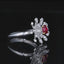 14K GOLD 1.03 CTW NATURAL RUBY & DIAMOND RING