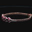 14K GOLD 1.16 CTW NATURAL RUBY & DIAMOND BRACELET