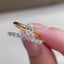 14K GOLD 0.56 CTW NATURAL H DIAMOND RING