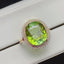 14K GOLD 5.99 CTW NATURAL TOURMALINE & DIAMOND RING